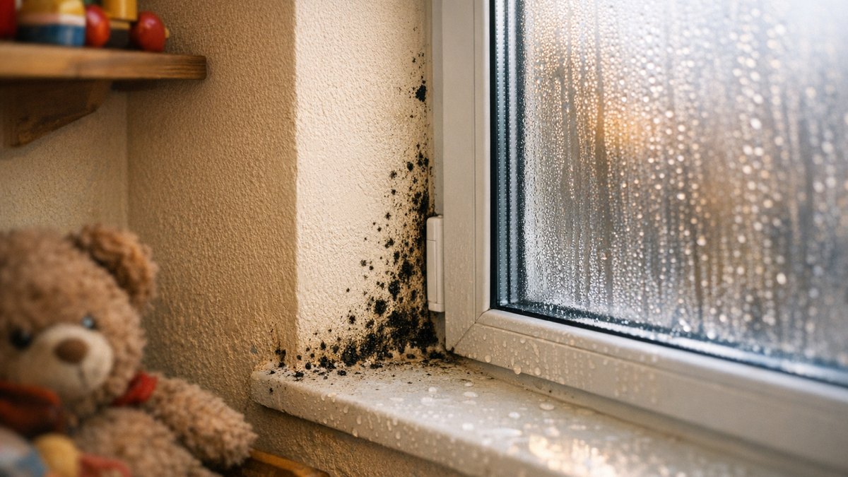 Ils font poser des fenêtres double vitrage neuves au printemps à Rennes : au premier froid, des taches noires montent dans les angles des chambres