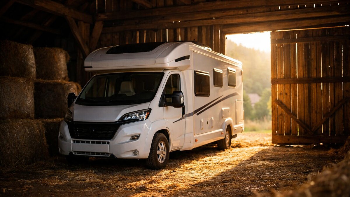 Ils garent leur camping-car pour l'hiver dans un hangar du Jura : en avril, le chauffe-eau est fendu et la batterie ne charge plus