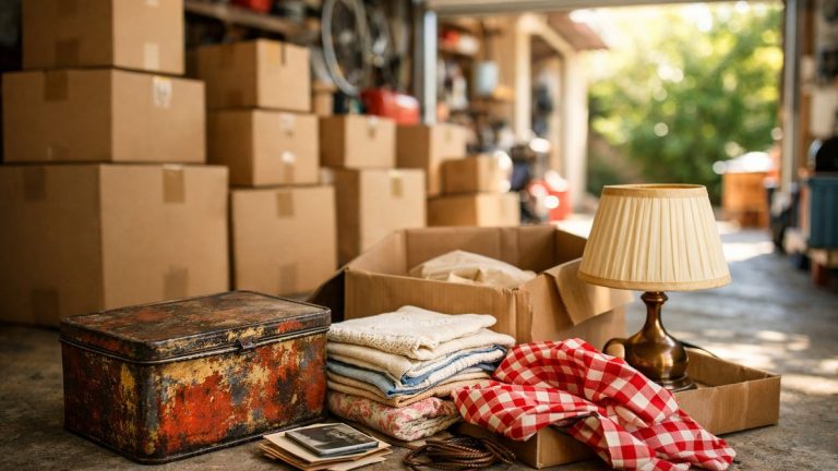 Ils vident la maison de leurs parents à Besançon pour la vendre : deux week-ends plus tard, pas un seul carton n'a quitté le garage