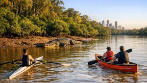 JO de Brisbane 2032 : le fleuve Fitzroy, qui abrite des crocodiles marins, officiellement retenu pour l'aviron et le canoë malgré la polémique
