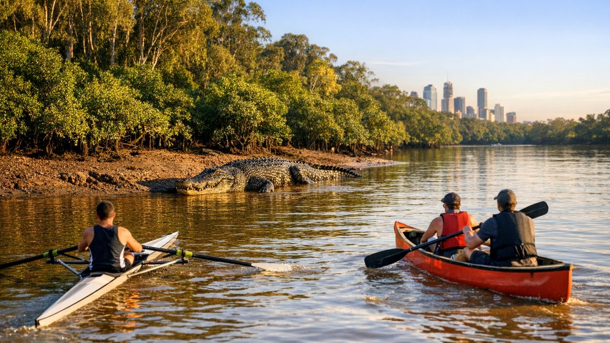 JO de Brisbane 2032 : le fleuve Fitzroy, qui abrite des crocodiles marins, officiellement retenu pour l'aviron et le canoë malgré la polémique