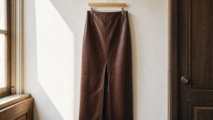 Jupe en cuir Kiabi à 18 euros : la coupe mi-longue fendue qui remplace la jupe crayon cet automne
