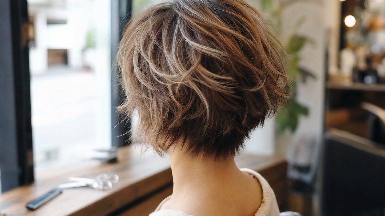 La bixie wolf cut, cette coupe mi-courte dégradée que Jean Louis David présente comme l'alternative au carré après 50 ans
