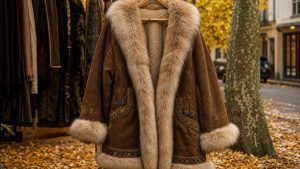 Le manteau afghan, pièce des sixties portée par John Lennon, revient en force cet automne dans les rues scandinaves