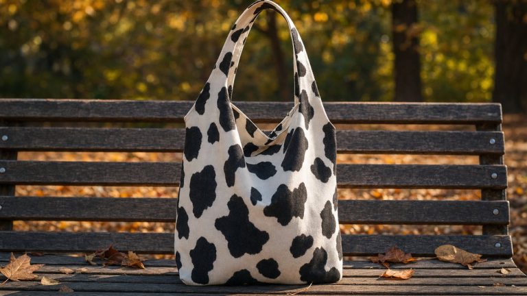 Le sac imprimé vache de C&A à 30 euros s'impose comme l'accessoire star de l'automne 2026