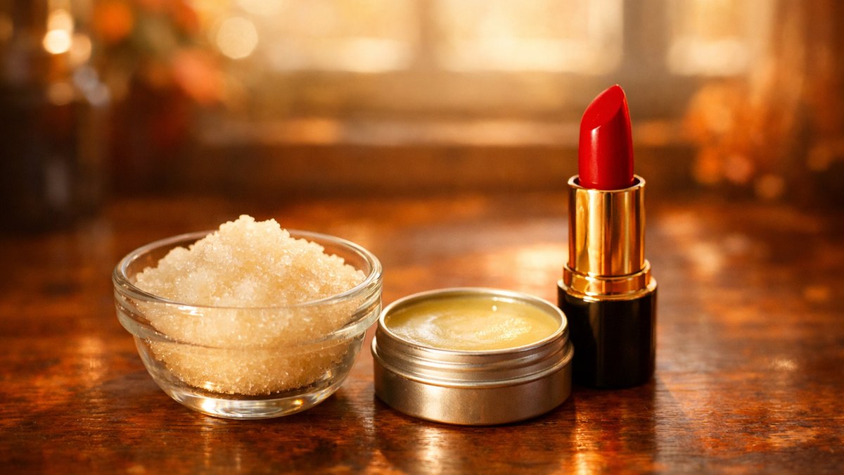 Lèvres qui pèlent et rouge à lèvres qui accroche par temps froid : la routine en 3 étapes à faire 10 minutes avant le maquillage