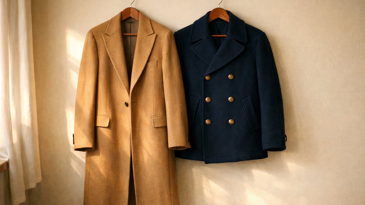 Manteau long ou caban pour l'hiver après 40 ans : 4 critères de coupe et de longueur pour choisir celui qui allonge la silhouette