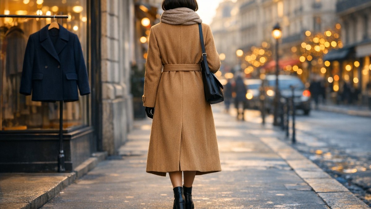 Manteau long ou court quand on mesure moins d'1,65 m : la longueur idéale à 5 cm près pour ne pas se tasser cet hiver