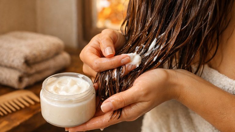 Masque capillaire avant ou après le shampoing : la bonne méthode en 4 étapes pour nourrir les cheveux secs en automne