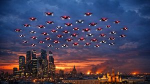 Moscou visée par 650 drones ukrainiens en une seule nuit, entre 20 h 30 et 5 heures, selon le maire Sergueï Sobianine