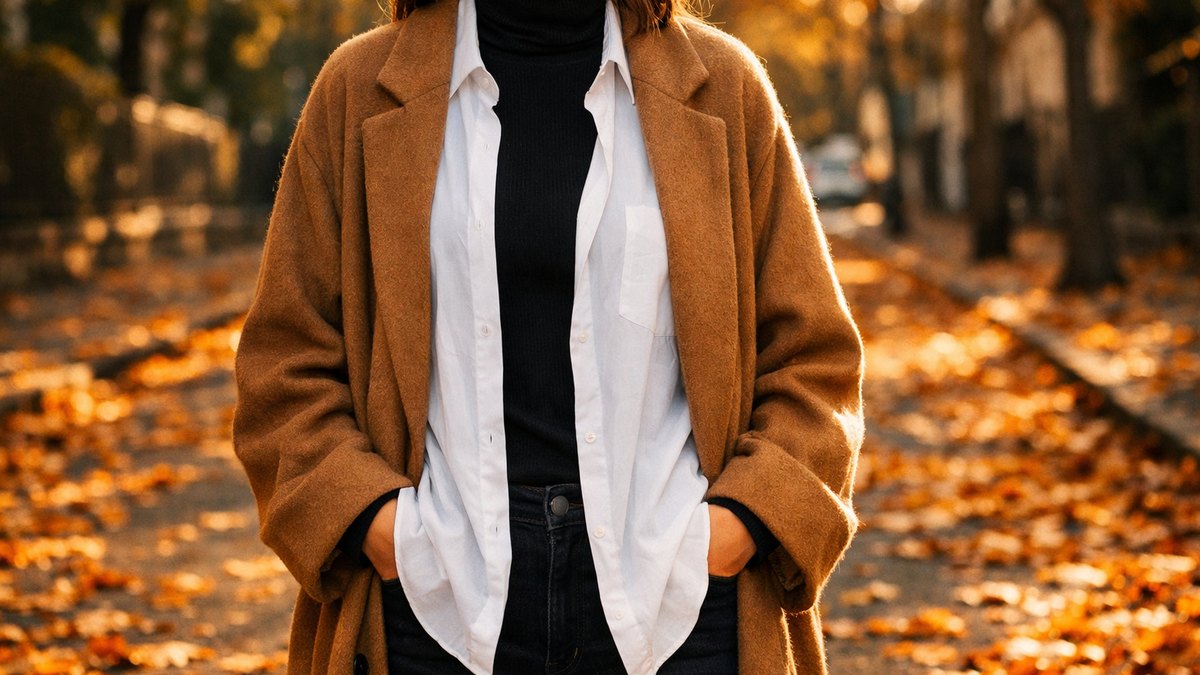 Superposer les couches sans paraître engoncée : la règle des 3 épaisseurs pour un look d'automne qui reste fluide et chaud