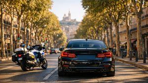 Sur l'avenue du Prado à Marseille, un enfant de 9 ans conduisait sans ceinture pendant que son père tenait le volant