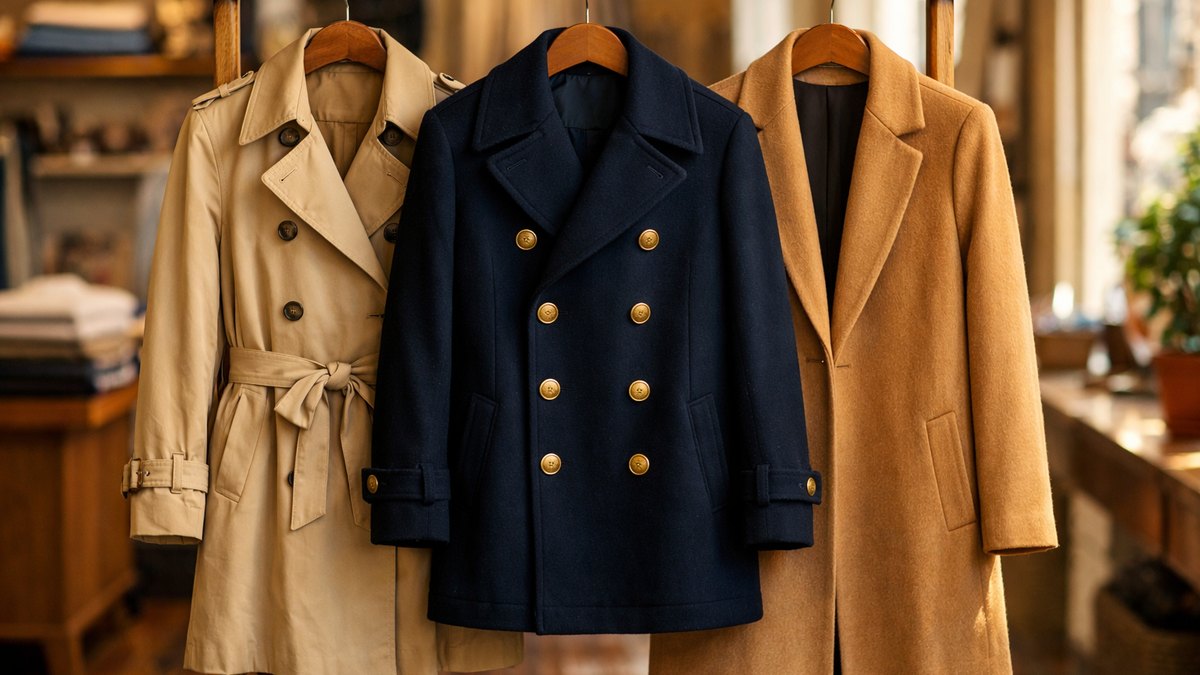 Trench, caban ou manteau droit : quel manteau choisir selon votre morphologie quand on mesure moins de 1,65 mètre