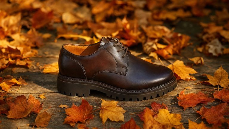 Un drop de 2,5 cm sur une derby crantée : la chaussure d'automne que les podologues conseillent pour soulager le dos