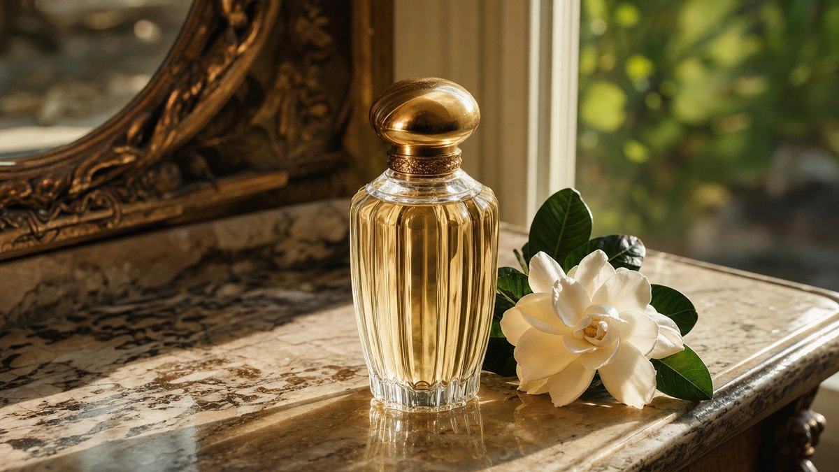 Un flacon de 1933 dans sa salle de bains : le parfum au gardénia que Sylvie Vartan garde depuis des décennies