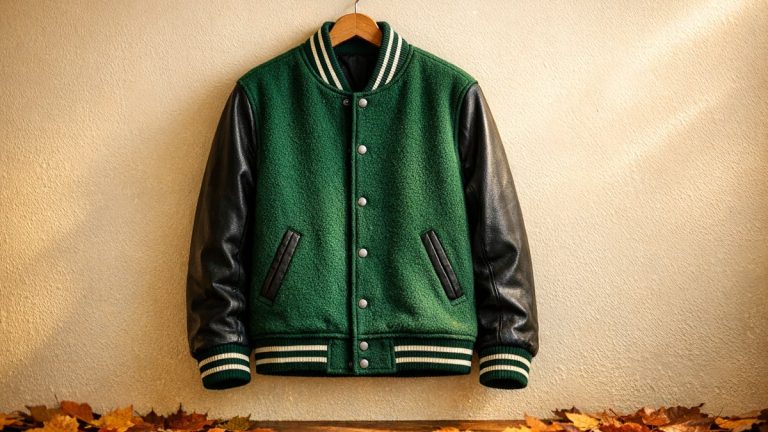 Un teddy vert émeraude à 27 € chez Promod, avec manches en simili et laine recyclée, bouscule le trench et le blazer cet automne