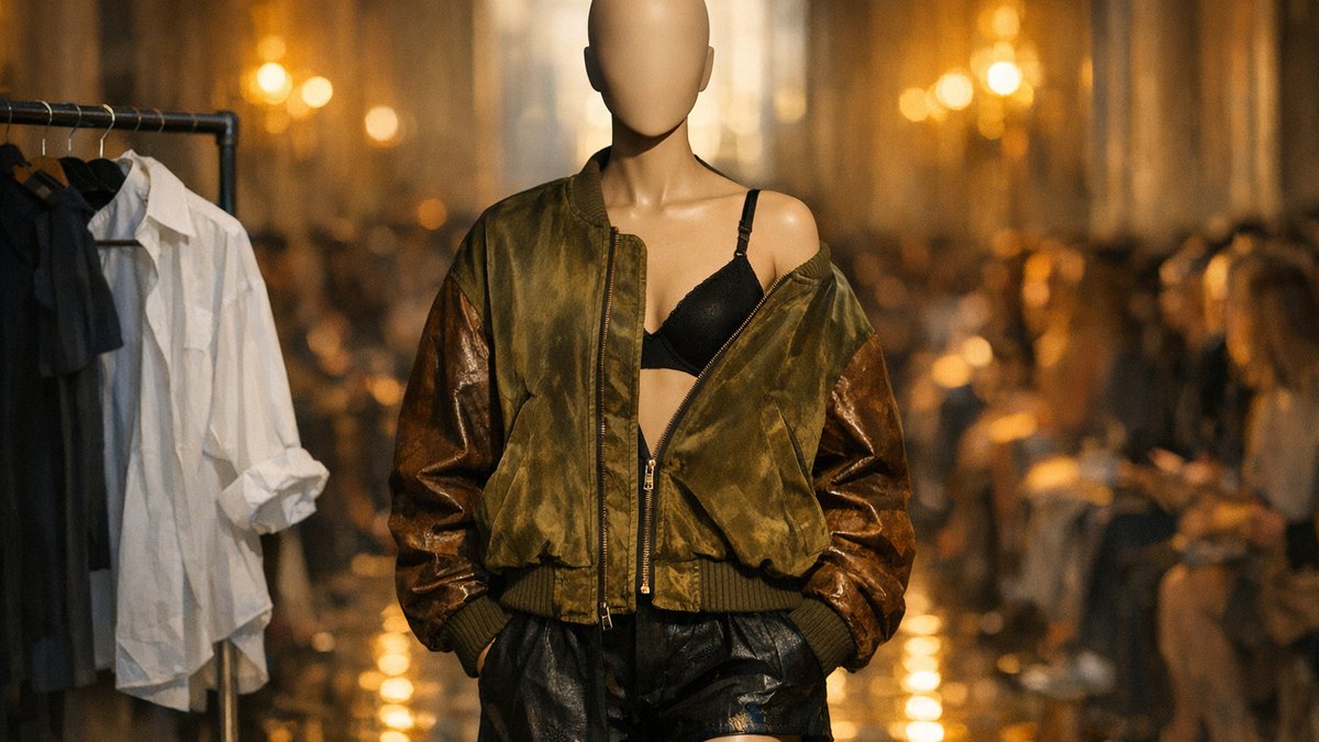 Une chemise pas repassée et une bretelle qui tombe : comment Ester Manas a bâti sa collection printemps-été 2027 à Paris