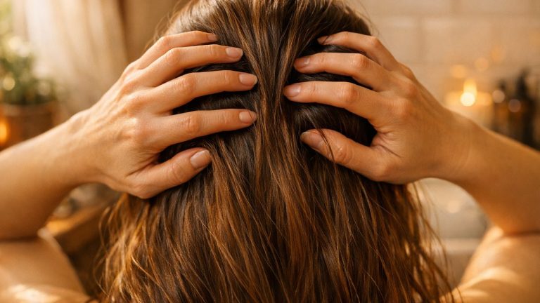 Une minute de massage du cuir chevelu par jour : la règle des 60 secondes du coiffeur parisien Christophe Nicolas Biot pour la pousse