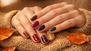 Vernis d'automne : 6 teintes chocolat, bordeaux et vert sapin qui conviennent aux ongles courts comme aux mains matures, sans faux pas